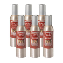 Yankee Candle Concentrated Air Freshener Room Spray  Odor Eliminator for Home  Bathroom  Autumn Wreath  1.5 Oz (Pack of 6)