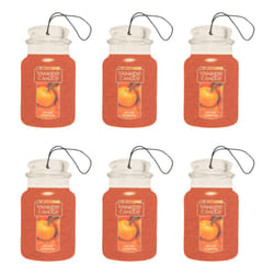 Yankee Candle Paper Car Jar  Spiced Pumpkin (Pack of 6)