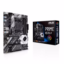 ASUS PRIME X570-P, AMD, Socket AM4, AMD Ryzen 2000 Series, AMD Ryzen 3000 Series, Socket AM4, DDR4-SDRAM, 128 GB