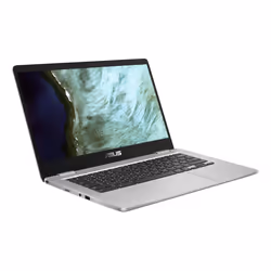 ASUS Chromebook C423NA-WB04 laptop Intel® Celeron® N3350 35.6 cm (14") HD 4 GB LPDDR4-SDRAM 64 GB eMMC Wi-Fi 5 (802.11ac) ChromeOS Silver