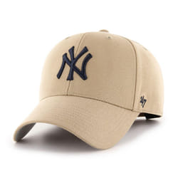 '47 Brand MLB New York Yankees Cap B-MVP17WBV-KHA  Mens  Beige/Khaki