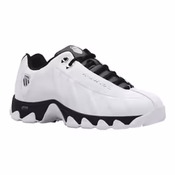 K-Swiss Men's ST329 CMF Sneaker, White/Black, 9 M