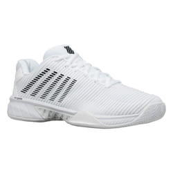 K-Swiss Men's Hypercourt Express 2 Tennis Shoe  White/Black  8 M