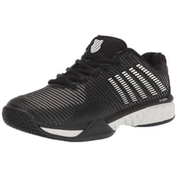 K-Swiss Mens Hypercourt Express 2 Tennis Shoe  BlackWhiteHighrise  10 M