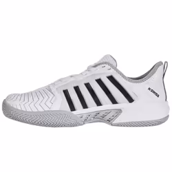 K-Swiss Men's Pickleball Supreme Shoe  White/High Rise/Black  12 M