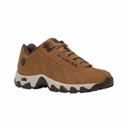 K-Swiss Men's ST329 CMF Sneaker, Brown Sugar/Pumice Stone/Java, 8 M
