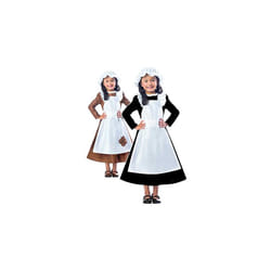 (9904321) Victorian Girl Fancy Dress Poor Maid Book Day Week Kids Childrens Child Costume (9-10 Years) [Pre003] - PLL