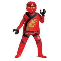 )) Deluxe Kai Ninjago Legacy costume - LEGO for children - 5 - 6 years (109 - 126 cm