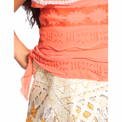) Deluxe Moana costume for girls - 7 - 8 years (124 - 136 cm