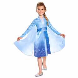 ) Classic Elsa Frozen 2 costume for girls - 3 - 4 years (97 - 109 cm