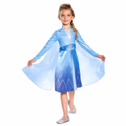 ) Classic Elsa Frozen 2 costume for girls - 2 years (84-91 cm