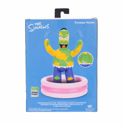 Disney The Simpsons 5"""" Premium Furious Homer Collector's Action Figure