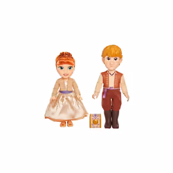Disney Frozen 2 Anna & Kristoff Dolls Proposal Gift Set, Comes with Ring & Ring Box! Features Authentic Film Details & Design ...