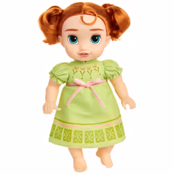 JAKKS Pacific Disney Frozen 2 Young Anna Doll, Baby doll, Female, 2 yr(s), Boy/Girl, Multicolour