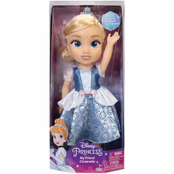 Disney Princess Cinderella My First Toddler Doll With Iconic Story Dress Toy 14"