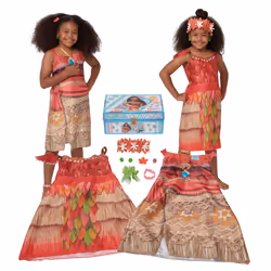 Disney Princess Moana Dress Up Trunk - 11 Pieces [Amazon Exclusive]