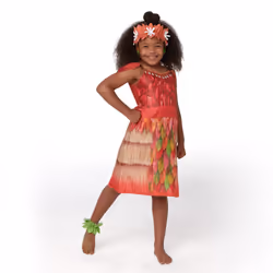 Disney Princess Moana Dress Up Trunk - 11 Pieces [Amazon Exclusive]
