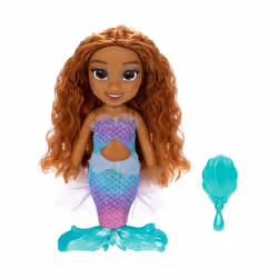 Disney The Little Mermaid Ariel 6"" Petite Doll with Hair Comb