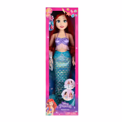 Disney Princess Ariel Doll My Size 32"" Tall Playdate Ariel Doll with