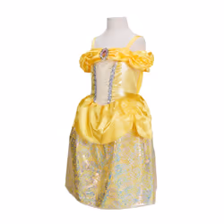 Disney Princess Belle Dress Costume for Girls  Perfect for Party  Halloween Or Pretend Play Dress Up Child Size 4-6X