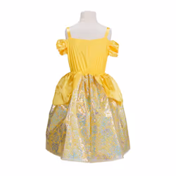 Disney Princess Belle Dress Costume for Girls  Perfect for Party  Halloween Or Pretend Play Dress Up Child Size 4-6X