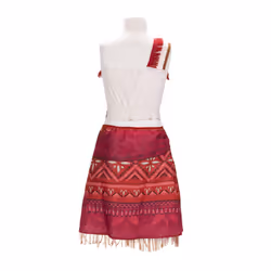 Disney Moana 2 Moana Dress Costume for Girls Adventure Outfit Fashion for Pretend Play Dress Up  Officially Licensed  Great Birthday & Holiday Gift fo