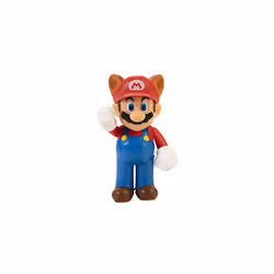 Racoon Mario Figure, 2.5" / 6cm Posable Articulated Action Figure, Perfect for Kids and Collectors