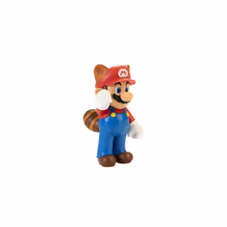 Racoon Mario Figure, 2.5" / 6cm Posable Articulated Action Figure, Perfect for Kids and Collectors