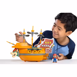 Nintendo Super Mario 2.5" Bowser's Air Ship Deluxe Playset - Additional view 5