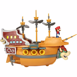 Nintendo Super Mario 2.5" Bowser's Air Ship Deluxe Playset - Additional view 6
