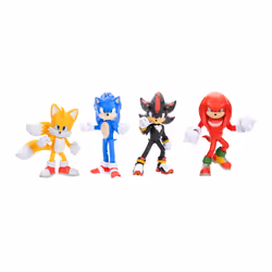 Sonic the Hedgehog 3 Sonic 3 Movie - 5" Figures Multi-Pack, 3 yr(s), Multicolour