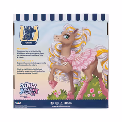 Wild Manes Horse Toys Cheries Tea and Treats Cart Playset with Cherie Horse Doll Figure  Includes Brush and Play Accessories