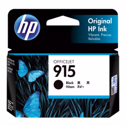 GENUINE Original HP 915 Black Ink Cartridge Toner Officejet 3YM18AA