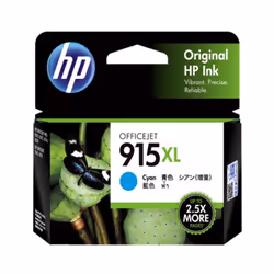 GENUINE Original HP 915XL Cyan Ink Cartridge Toner Officejet 3YM22AA