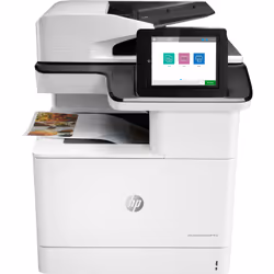 HP Color LaserJet Enterprise LaserJet Enterprise M776dn Multifunction Color Printer, Ethernet Only; Copier, Scanner, Laser, C ...