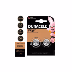 Duracell CR2032 3v LITHIUM Coin Cell Batteries (Pack of 2) DL2032 BR2032
