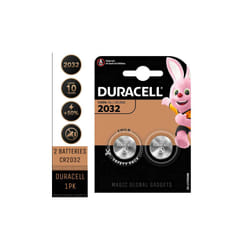 Duracell CR2032 3v LITHIUM Coin Cell Batteries (Pack of 2) DL2032 BR2032