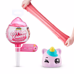 Oosh Slime Cotton Candy Cuties Series 2 by ZURU (Pink) Scented Squishy Fluffy Soft Stretchy Stress Relief Party Favors ...