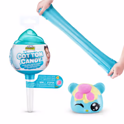 Oosh Slime Cotton Candy Cuties Series 2 by ZURU (Green) Scented, Squishy, Fluffy, Soft, Stretchy, Stress Relief, Party Favors ...