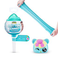 Oosh Slime Cotton Candy Cuties Series 2 by ZURU (Green) Scented, Squishy, Fluffy, Soft, Stretchy, Stress Relief, Party Favors, Non-Stick with Collect