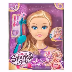 Sparkle Girlz Styling Head with accessories