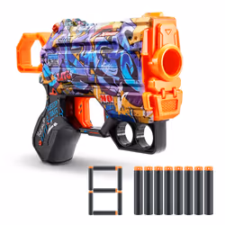 XSHOT Skins Menace Dart Blaster (8 Darts) ZURU