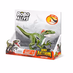 Zuru Robo Alive Dino Action Raptor Figure