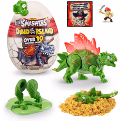 Smashers Dino Island Surprise Mini Egg GREEN Stegosaurus