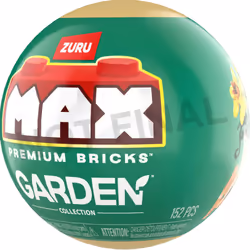 MAX Premium Garden Building Bricks Collection, Building set, 8 yr(s), Plastic