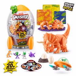 ZURU Smashers Dino vs Aliens Medium(TRICERATOPS)by