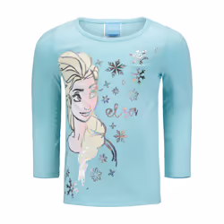 Disney Frozen Elsa Little Girls Zip Up Vest T-Shirt and Leggings 3 Pie