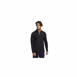 adidas Men's AEROREADY Woven 3-Stripes Full-Zip Jacket Black Large/Tal