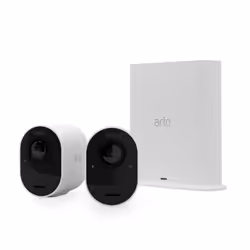 Arlo Ultra 2 Outdoor Security Camera, 2-pack white