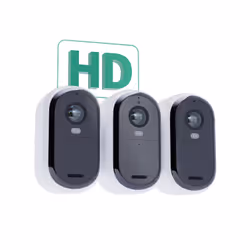 Arlo Essential Outdoor Security Camera, 3-pack